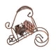thumbnail image 4 of Portabotellas individual Organizador de vino Estante antiguo para una sola botella Portabotellas de vino Estilo B, 4 of 9