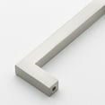 thumbnail image 2 of GlideRite 12-5/8 in. (320mm) Center-Center Solid Square Bar Cabinet Pull, Satin Nickel, 5 Pack, 2 of 4