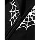 thumbnail image 5 of Ailaofu Womens Spider Web Graphic Zip Up Hoodie Oversized Goth Harajuku Jacket Y2k Grunge Aesthetic Streetwear Sweatshirt, 5 of 5