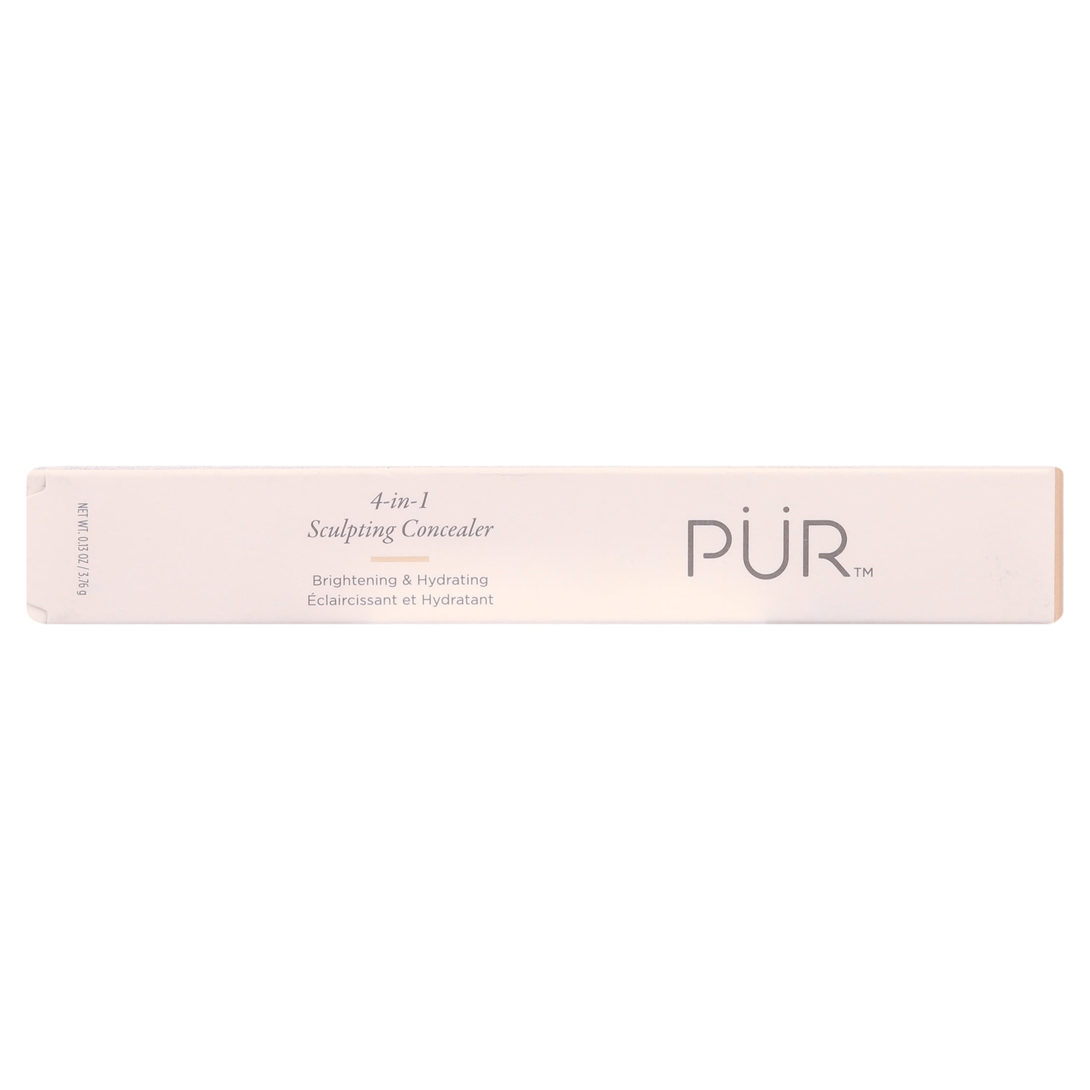 Pur 4-in-1 Sculpting Under Eye Concealer Brightening and Hydrating Makeup, Bone LG3, 0.13 fl oz