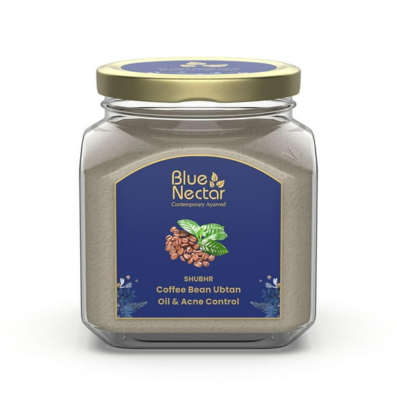 Limpiador facial con néctar azul en grano de café 100% natural 100 ml