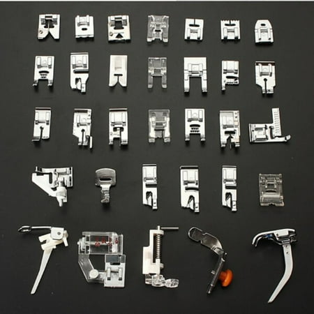 Presser Foot - 32Pcs Presser Foot Sewing Machine Set For Brother, Babylock, Singer, Janome, Elna, Toyota, New Home, Simplicity, Necchi, Kenmore, Multi-functional Sewing Machine