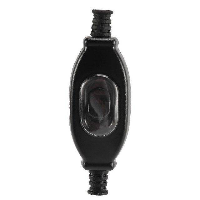 3A 250V 6mm waterproof in line switch cord switch IP65 round wire Silver contact double cut switch Dust switch ZJXXDZ