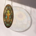 thumbnail image 4 of Customized Christmas Snow Gingerbread Man Ornament Window Hanging by Clare Donovan Suncatcher, Suncatcher with Name, Suncatcher Christmas Halloween, Stained 2025, Holiday, 4 of 6
