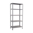 thumbnail image 1 of Estante Organizador ADF Estantería Anaquel Metálico Ajustable Rack con 5 Repisas 190x84x60 cm Multiusos Color Gris calibre 24, 1 of 8