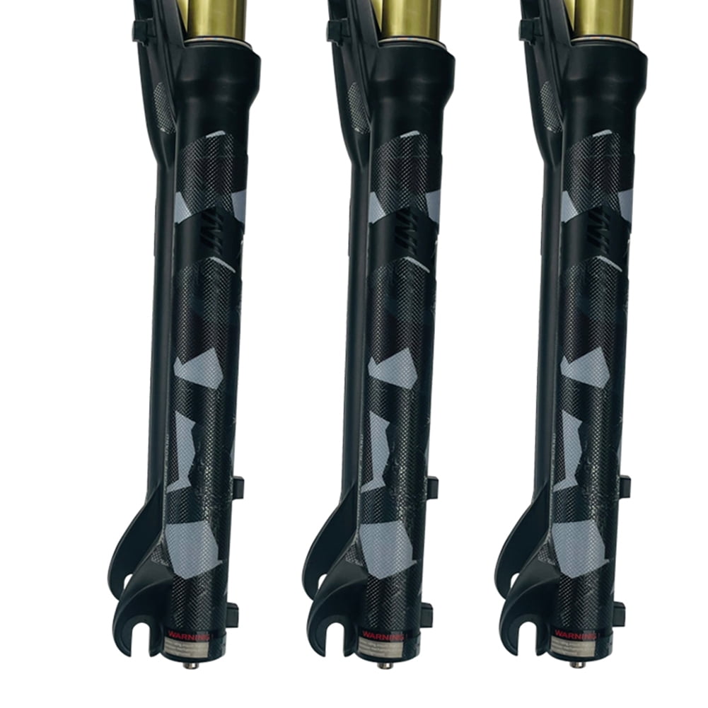 BLEEUS 3D Protective Stickers Mtb Professional Front Fork Protective St Cycling Essentials (A)
