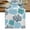 Blue, variant on Navy Blue Coastal Table Runner, Turquoise Coral Ocean Modern Sea Washable Cotton Linen Table Runners 36 Inches Long, Dresser Scarf Runner for Nightstand/End Tables/Round Tables 13''x36''