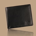thumbnail image 4 of Flmtop Men's Faux Leather Wallet Coin Card Money Holder Horizontal Bifold Slim Purse, 4 of 8