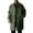 Army Green(2025), variant on Yiliang Mens Long Pea Coat Notched Collar Trench Coat Loose Fit Windbreaker Overcoat ,Army Green,3XL