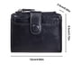 thumbnail image 4 of XWSHYW Contenedores de Almacenamiento Billetera con Pinza para Dinero para Mujer, de Moda, para Estudiantes, con Múltiples Tarjetas, Billetera Simple, Billetera Corta, Billetera para Estudiantes, Reg, 4 of 7