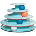 thumbnail image 1 of Chase Meowtain Interactive Cat Track Toy with Spinning Balls, 1 of 9