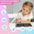 thumbnail image 2 of XUEYU LCD Writing Tablet for Kids, 12 Inch Toddler Toys Doodle Board Drawing Pad, Reusable Educational and Learning Drawing Tablet Toys Christmas Birthday Gift for Boys Girls 3 - 9 Years Old, 2 of 7