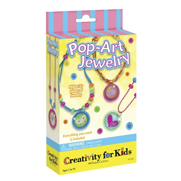 Creativity for Kids - Mini Kit de Bijoux Pop Art 1452007