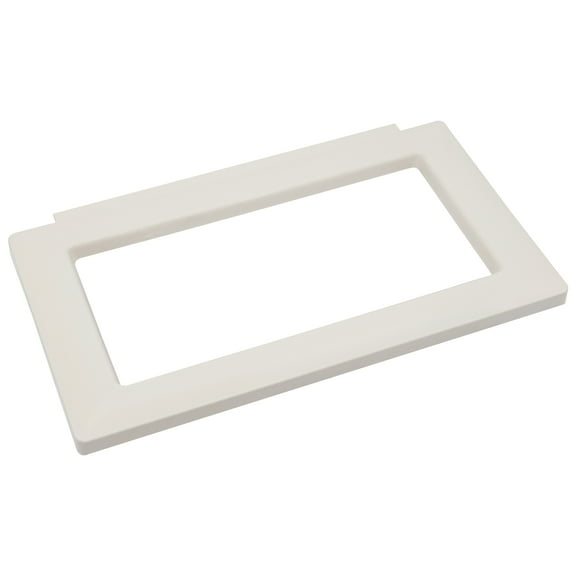 14" White HydroTools Wide Mouth Swimming Pool or Spa Trim Skimmer Face Plate