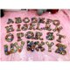 thumbnail image 4 of Llavero con letras de A-Z para mujer, colgante con forma especial de diamante bordado en punto de cruz, para regalo, 4 of 4