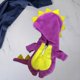 thumbnail image 4 of Pijama de dinosaurio, ropa de peluche para muñeca OB11 Obitsu11 Molly GSC 1/12 Púrpura, 4 of 5