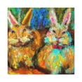 thumbnail image 1 of Rabbits in Springtime - Canvas, 1 of 10