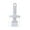 White, variant on HomeLife Oil Brush Bottle Flat Head Balanced Applying Transparent Kitchen High Temperature Resistant Oil Brush for Home Use