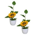 thumbnail image 3 of Milisten 4Set Simulated Sunflower Bonsai Artificial Bonsai Adornment for Home Decor Easy to Maintain, 3 of 8