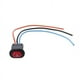 thumbnail image 1 of Interruptor de encendido y apagado de luz de emergencia universal para motocicleta Botón de luz de advertencia de emergencia, 1 of 5
