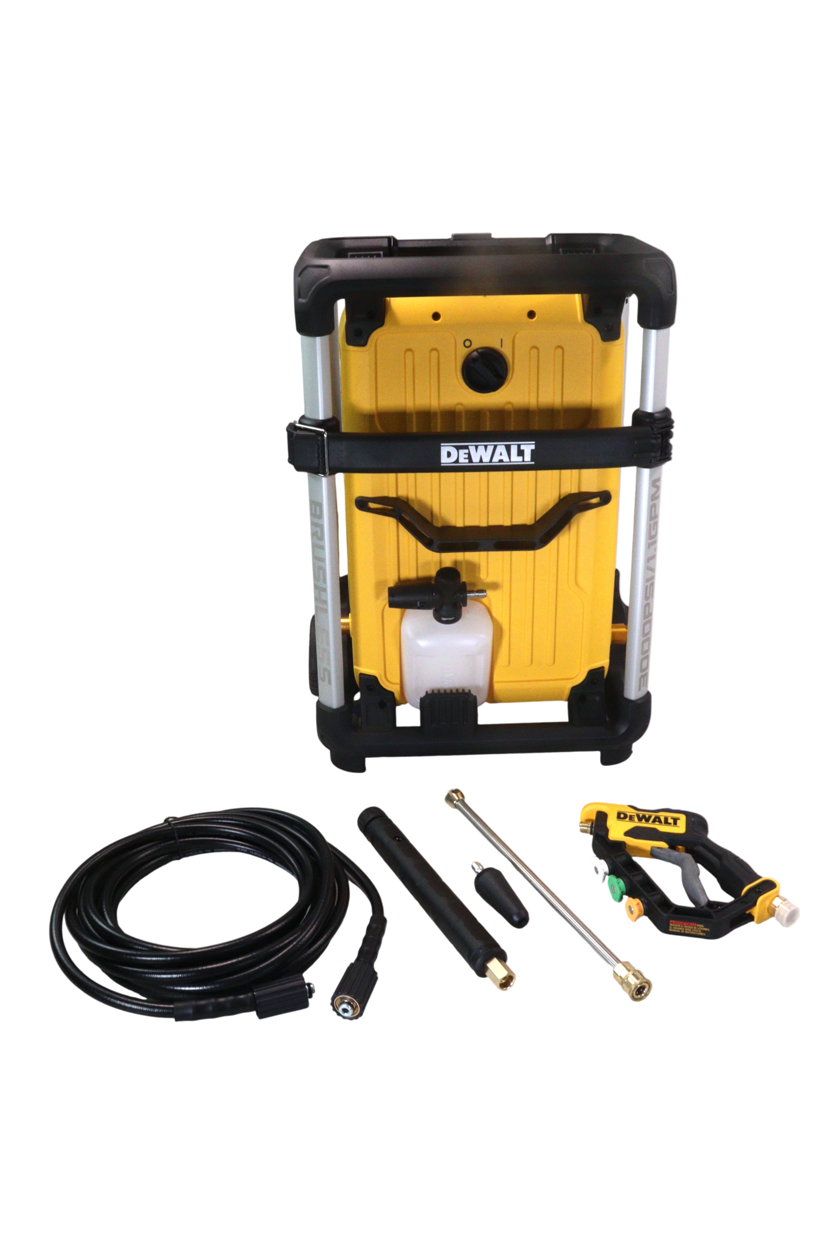 DEWALT 3000 PSI 1.1 GPM 15 Amp Cold Water Electric Pressure Washer with Internal Equipment Storage