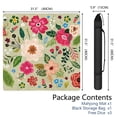 thumbnail image 2 of Premium Boho Style Rubber Game Room Mat 31.5x31.5 Inch Large Mahjong Table Cover with Non-Slip Backing and Noise Reduction for Tiles Cards and Boards, 2 of 7