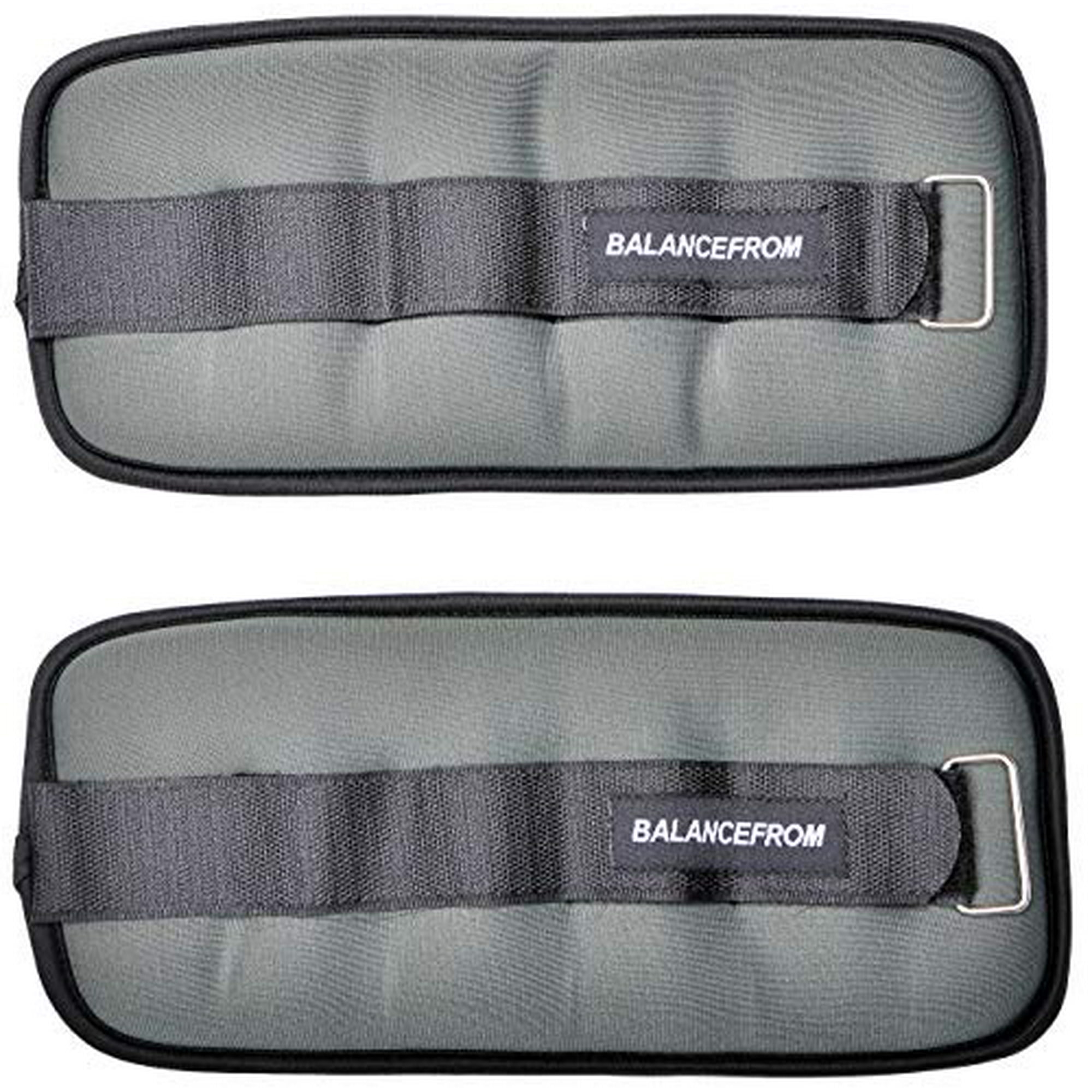 BalanceFrom GoFit Fully Adjustable Ankle Wrist Arm Leg Weights Walmart