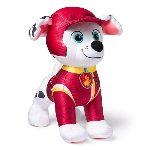 PAW Patrol Rescue Wheels, Marshall 8-Inch Plush, Stuffed Animal Kids Toys for Boys & Girls Ages 3 and Up