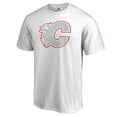 thumbnail image 2 of Men's White Calgary Flames Whiteout T-Shirt, 2 of 3