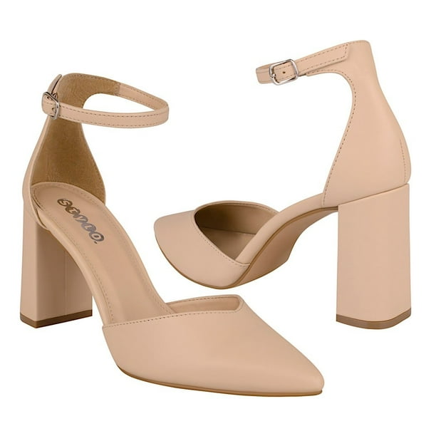TACONES DAMA STYLO 26802 SIMIPIEL BEIGE Stylo 26802