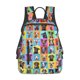 thumbnail image 1 of Disketp Cute Dogs Collage Mochila Ligera e Impermeable, Mochila de Día Resistente para Viajes, Senderismo y Uso Diario para Hombre y Mujer, 1 of 7