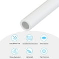 thumbnail image 3 of Uxcell Rigid Round Pipe White 0.2 x 0.28"(ID*OD) High Impact for Water Pipe Crafts Cable Sleeve, 3 of 6