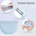 thumbnail image 5 of ZZYuan New Arrivals Retainer Case Silicone Top Retainer Holder with Lanyard Slim Cute Aligner Case with Vent Holes Portable Night Mouth Guard Case Denture Case for Travel School Supplies, 5 of 8