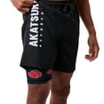 thumbnail image 3 of Naruto Akatsuki Men's Black Pajama Gym Shorts-Medium, 3 of 5