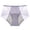 Light Purple, variant on Womens Panties Sexy Lace See Through Sheer Satin Low Waist Seamless Exotic Briefs Solid Butt Lifting Seductive Naughty Briefs No-Irritation Design, Comfortable Beige L