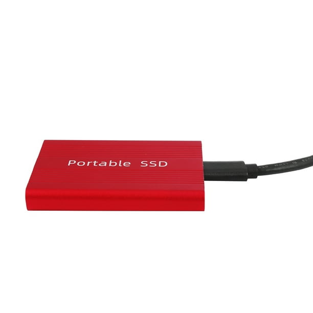 Solid State Drive 500GB 1TB 2TB Hard Disk High Speed Transmission External Disc Plug and Play for PC Laptop Mobile Phone Red/500G - Walmart.com