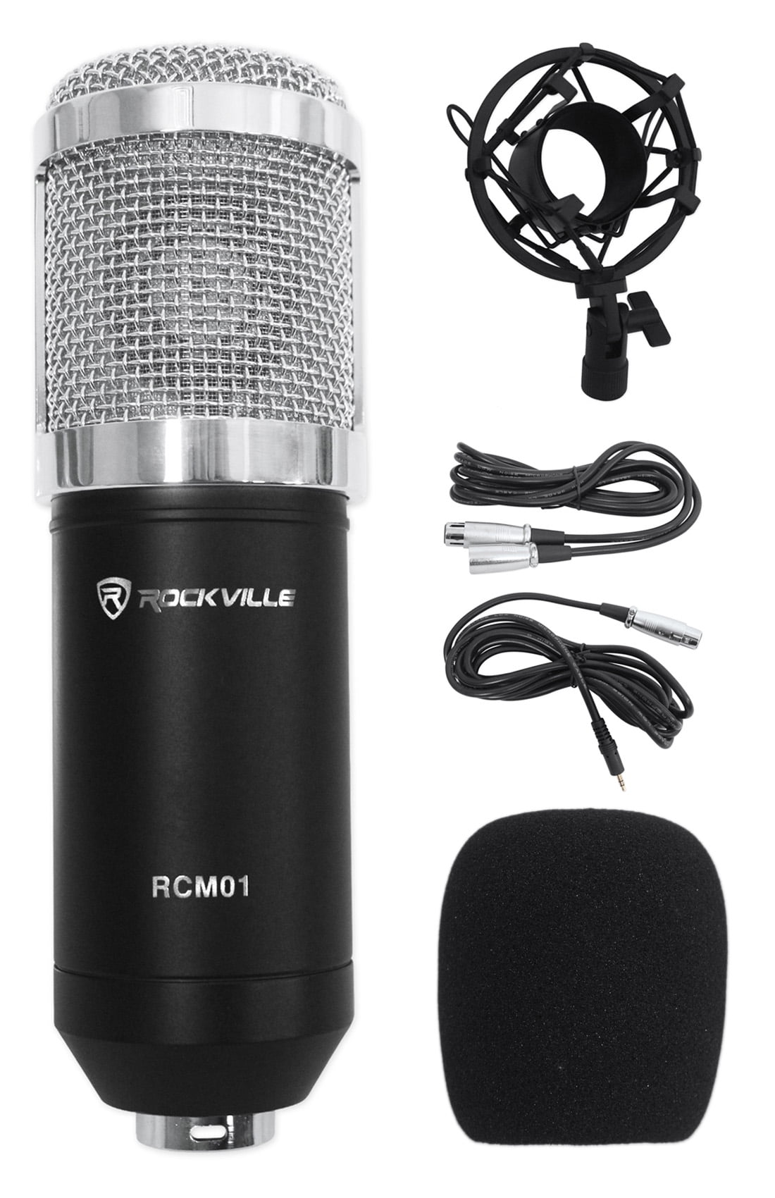 512 Audio by Warm Audio 512-BBA 31" Adjustable Microphone Boom Arm + RCM01 Mic
