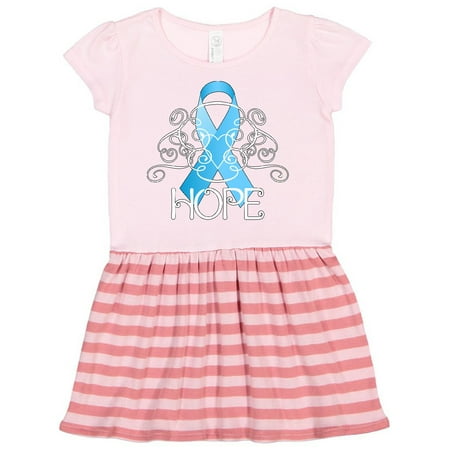 

Inktastic Hope-Prostate Cancer Awareness Gift Toddler Girl Dress
