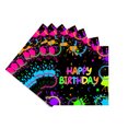 thumbnail image 1 of Yuarrent Mantel de neón ABS para , resistente al agua y seguro, a prueba de agua y fiesta de cumpleaños Kits de decoración para fiestas servilleta, 1 of 6