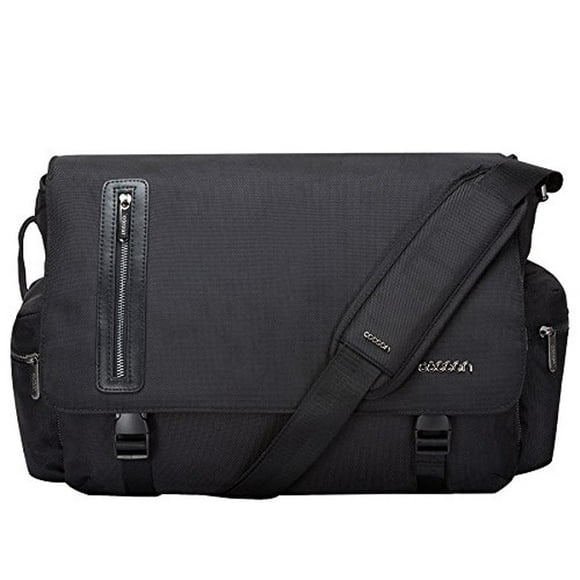 Cocoon MMB2705BK Buena Vista Sac Messager 16 Pouces avec Grille Intégrée-it! Organisateur d'Accessoires (Noir)