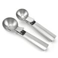 thumbnail image 2 of cucharas de acero inoxidable para helado, cuchara para masa de galletas, cuchara para puré, 2 of 8