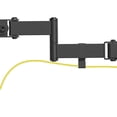 thumbnail image 3 of Soporte de Brazo para Monitor WALI Negro Totalmente Ajustable de 2 Niveles con Placa Universal 75 mm, 3 of 9