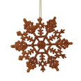 thumbnail image 2 of Vickerman M101418 Flocon de Neige Orange Glit de 4 Po 24-Pvc Bx, 2 of 3