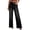 Black, variant on Wide Leg Jeans for Women Trendy High Waisted Stretchy Baggy Raw Hem Denim Palazzo Pants with Pockets