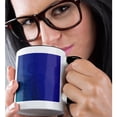 thumbnail image 2 of 3drose, Acceptance – Chakra Meditation Medallion – Blue Indigo Violet, 15oz Two-tone Black Mug, 2 of 6