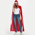 thumbnail image 2 of Capa de Navidad Capa de Papá Capa con Capucha Disfraz para Mujer Cosplay Escenario Disfraz,L, 2 of 5