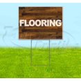 thumbnail image 1 of Flooring (18" x 24") Yard Sign, Includes Metal Step Stake, 1 of 6