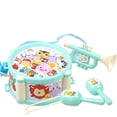 thumbnail image 1 of 6PCS Kids Musical Instrument Educational Hand Drum Musical Toy Instrument Toy, 1 of 6
