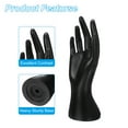thumbnail image 3 of 2pcs Hand Ring Holder, Hand Jewelry Holder Ring Display Stand Jewelry Display Bracelet Display Heavy Sturdy Base for Room Decorative, Black, 3 of 5