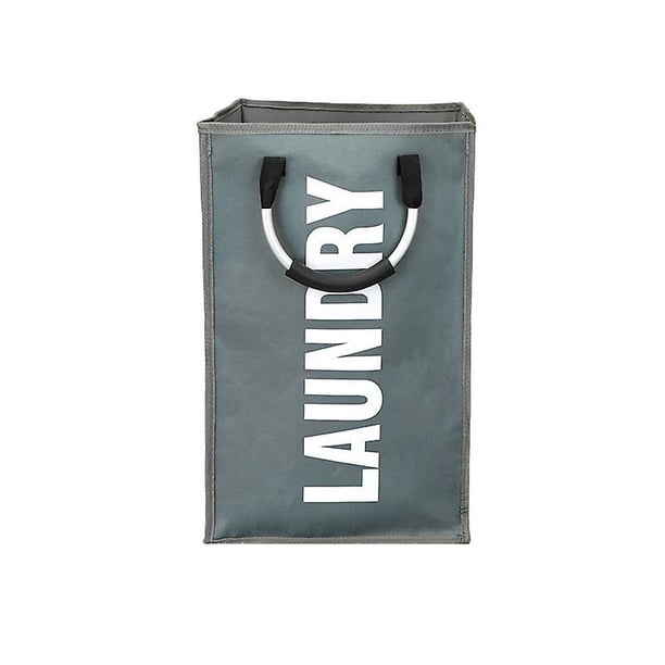 Single Collapsible Washing Laundry Basket Bag For Bedroom, Fabric